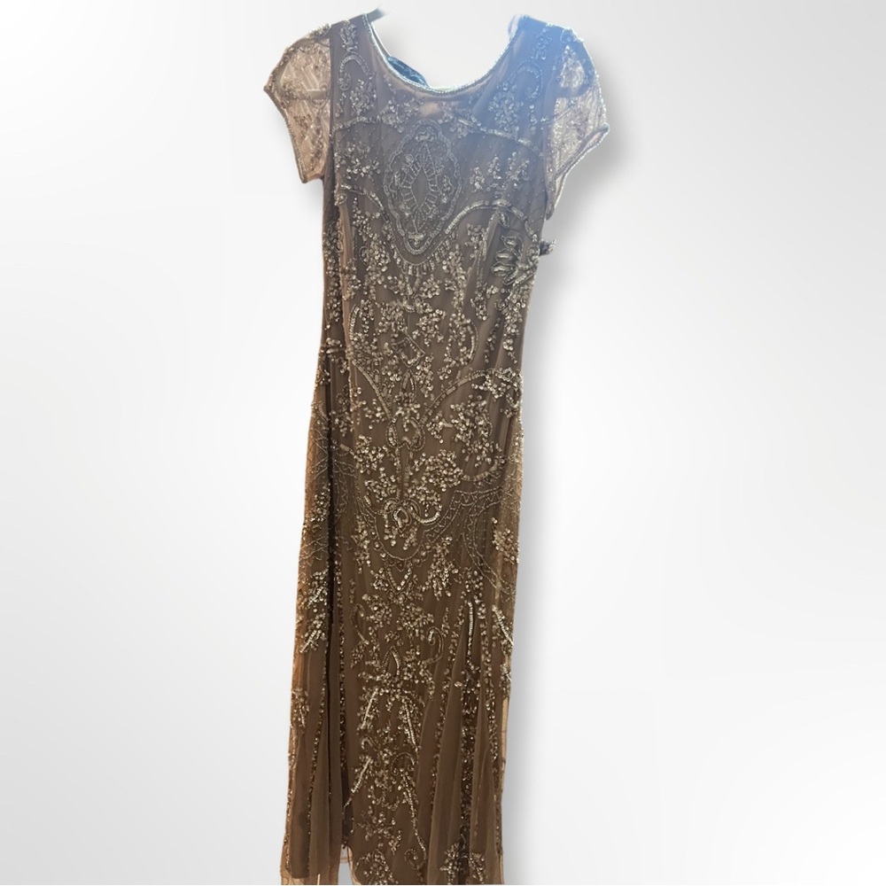 Beaded Mesh Dress size 4 
Pisarro Nights new without tag - Picture 2 of 7